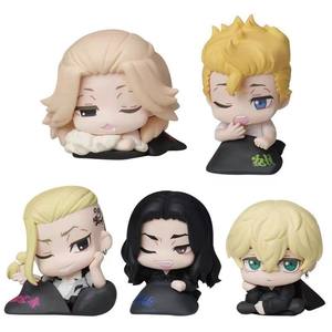 5 pièces/ensemble 4.5cm Tokyo <span class=keywords><strong>Avengers</strong></span> figurine personnage de dessin animé Manjiro Sano Mikey STASTO sommeil Anime PVC figurine jouet - Product Image 1