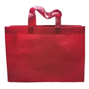 Fabric Bags With Logos Cheap Tote Bags Custom Printed Recyclable Fabric Non Woven Shopping Bags With Logo