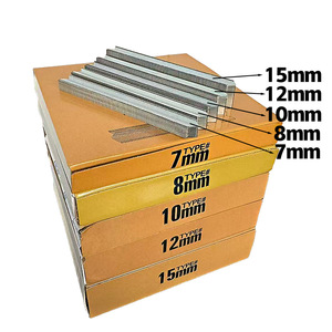 Clous décoratifs Wang Bin en acier zingué à tête biseautée 7mm 8mm 10mm 12mm 15mm pour fixation d'angle de cadre photo - Product Image 1