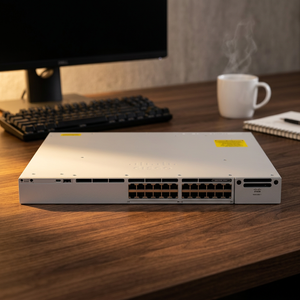 Nouveau commutateur d'entreprise C9300L-24T-4G-A Série C9300 24 ports Gigabit 4x Uplink pour réseau professionnel - Product Image 1