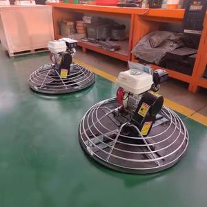 Ampiamente usato nei cantieri di controllo remoto cazzuola elettrica che cammina dietro la macchina cazzuola di potenza Mini elicottero calcestruzzo - Product Image 2