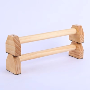 Soportes <span class=keywords><strong>de</strong></span> Madera Portátiles para Flexiones con Logotipo Personalizado al por Mayor, Agarraderas para Ejercicios <span class=keywords><strong>en</strong></span> el Suelo, Fortalecedor <span class=keywords><strong>de</strong></span> Agarre para <span class=keywords><strong>Calistenia</strong></span> - Product Image 1