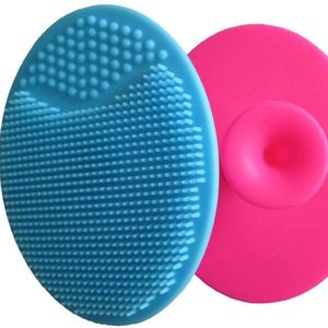 Silicone Facial Cleansing Brush Silicone <b>Scrubbers</b> Brush Blackhead <b>Scrubber</b> Brush Deepcleansing - Product Image 2