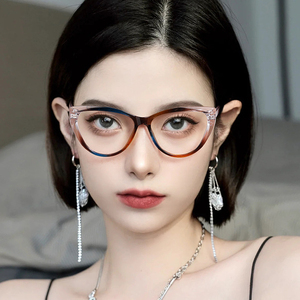 Lunettes <span class=keywords><strong>de</strong></span> sécurité avec verres photochromiques multicolore noir acétate cateye plastique femme femmes lunettes <span class=keywords><strong>anti</strong></span> reflet photogray 2023 - Product Image 4