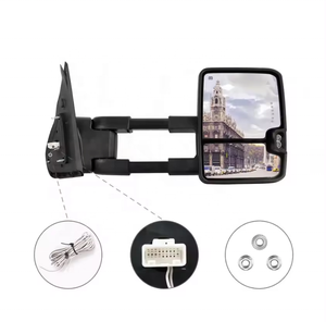 กระจกลากรถพับได้ไฟฟ้า2007-2021สำหรับโตโยต้าสำหรับทุนดรา4X4มองหลังด้านข้างสภาพใหม่ - Product Image 4