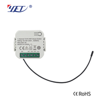 Interrupteur WiFi à code ouvert YE479WTR 1 canal, compatible Smart Life & TUYA App, commande vocale Alexa, fournit des signaux d'interrupteur électrique