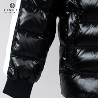 Veste en duvet de canard blanc d'extérieur Manteau d'hiver masculin de luxe Style européen et américain Veste bouffante épaisse à la mode pour hommes