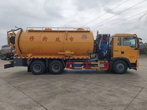 รถบรรทุก<span class=keywords><strong>ดูด</strong></span>สิ่งปฏิกูล6X4 5 9000L ยูโรสำหรับโรงแรมกันกลิ่นน้ำมันดีเซลเกียร์ธรร<span class=keywords><strong>ม</strong></span>ดา - Product Image 5