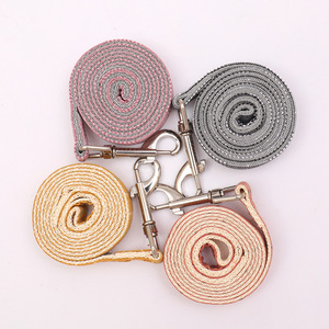 Pet Harness With Leash Adjustable For Small <b>Dogs</b> And Cats Pink Gray Color - Product Image 3