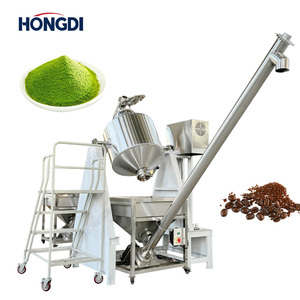 Mezclador de Doble Cono Automático con Transportadores de Doble Tornillo de Acero Inoxidable SUS304, Motor AC, Capacidad de 140L para Secado de Detergente en Polvo - Product Image 2