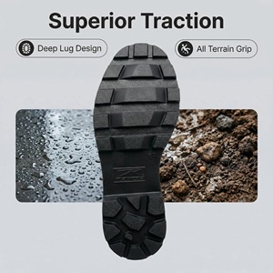 Botas Tácticas Zennison Profesionales de Seguridad, Impermeables, de Camuflaje, Térmicas, para Invierno, Patrulla, Entrenamiento - Product Image 2