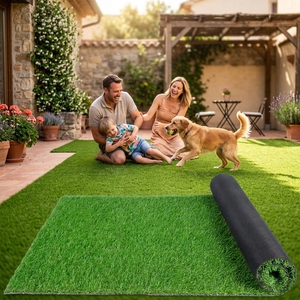 Césped Artificial Sintético para Paisajismo de Tamaño Personalizado, Alfombra de Césped Sintético para Decoración de Paredes, Césped Artificial - Product Image 1