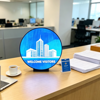 Panel de Pantalla LED Circular Personalizado de Una o Dos Caras, Pantalla Digital Circular para Exteriores para Carteleras Publicitarias