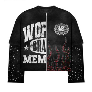 Sudadera con Capucha para Hombre, Logotipo Personalizado, Nuevo Modelo OEM, Tejido Transpirable, a la Moda, de Alta Calidad, Sudadera con Capucha Estampada Personalizada para Hombre - Product Image 4