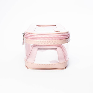 Modern Style ISO BSCI Factory Customized Logo Zipper Closure PU TPU Multifunctional Cosmetic Bag Lady's Travel Storage <b>Case</b> - Product Image 5