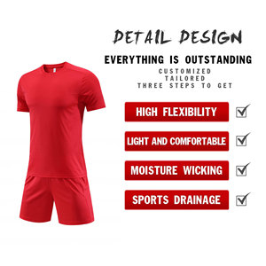 Đồng phục đội bóng đá Chất lượng cao-Bộ dụng cụ câu lạc bộ tùy chỉnh, bền, thoải mái và thiết thực - Product Image 3