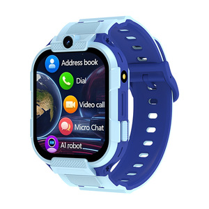 Nouvelle Montre Connectée Carrée TFT 2025 pour Enfants avec Fonction d'Appel 4G, Appareil Électronique Numérique, Emplacement pour Carte, Bracelet en Silicone - Product Image 1