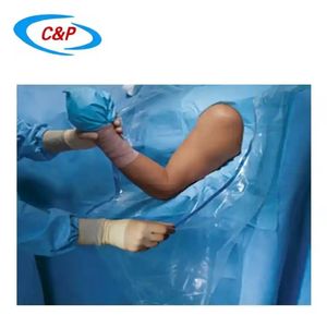 Paño de artroscopia de hombro no tejido estéril desechable certificado CE ISO de fabricante médico - Product Image 5