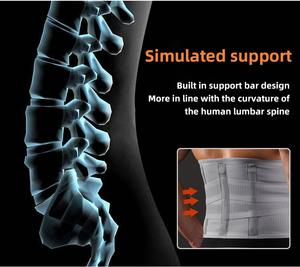 Faja Lumbar Ajustable y Transpirable para Hombres y Mujeres, Soporte de Cintura con Doble Correa Elástica para Estabilidad de la Espina Dorsal Baja, Ideal para Verano y Primavera - Product Image 3