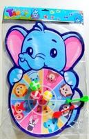 Jeu de fléchettes éducatif en carton animal, ensemble de jeu de fléchettes intérieur extérieur, jouets de sport pour enfants, nouvel arrivage