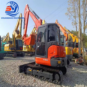 Excavadora usada en buen estado, excavadora usada Kubota KX165 de alta calidad, excavadora de orugas Kubota Kx165 usada de Japón a la venta - Product Image 1