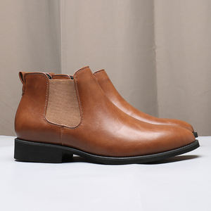 Botas Chelsea de Estilo Británico para Hombre, Nuevas, Impermeables y Antideslizantes para Otoño/Primavera/Verano - Product Image 4