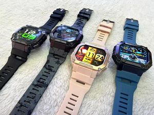 Relógio Inteligente HT34 Atacado Fornecimento de Fábrica Chinesa Frete Grátis Chamada de Voz Monitoramento de Frequência Cardíaca Ultra Smart Band para Homens e Mulheres - Product Image 3