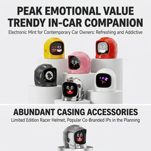 หุ่นยนต์อัจฉริยะ AI รุ่นปี 2026 พร้อมระบบจดจำการสนทนาอัตโนมัติ และเป็นเพื่อนคู่ใจในรถยนต์สำหรับสัตว์เลี้ยง  พร้อมอุปกรณ์เสริมสำหรับการรู้จำอารมณ์ทางใบหน้า - Product Image 3