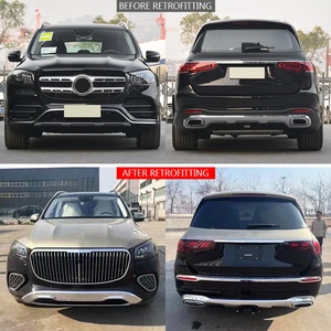 Nuevo Kit de Carrocería 2019-2022 para Modificación de Automóviles, Actualización 2025 Maybach, Parachoques Delantero y Trasero, Luces Antiniebla, para Benz GLS 167 - Product Image 2