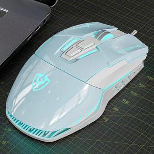 Souris filaire de jeu 7D Esports <span class=keywords><strong>Macro</strong></span> Definition, USB, main droite, rétroéclairage RVB, peut être désactivé, robuste, pour le bureau, la maison, <span class=keywords><strong>LOL</strong></span> - Product Image 4