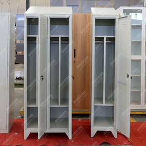 Campana inclinada Trabajador Herramienta ventilada Personal Empleado Hierro Vestuario Puerta <span class=keywords><strong>de</strong></span> llave Gabinete <span class=keywords><strong>de</strong></span> almacenamiento <span class=keywords><strong>de</strong></span> metal <span class=keywords><strong>de</strong></span> acero Casillero <span class=keywords><strong>para</strong></span> <span class=keywords><strong>limpieza</strong></span> - Product Image 2