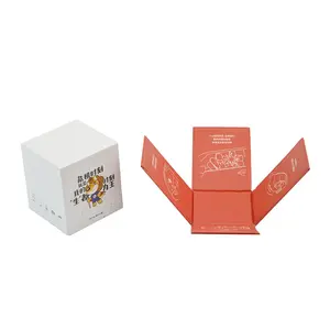 Caja de barra de chocolate ecológica Kraft reciclada con impresión digital de fábrica, cajas de papel de regalo con envío personalizado