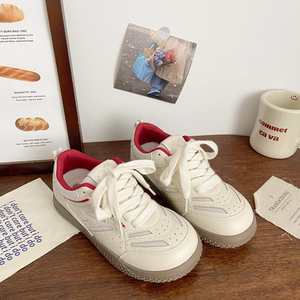 2026 New Niche Women Casual Shoes, Autumn Breathable Mesh Hiking Board Shoes, Soft <b>Sole</b> Lightweight White Sneakers - Product Image 2