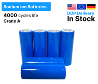 Baterai ion Nano 3Ah 3300mah 3.1V baterai Sodium Ion 3000 siklus 18650 baterai Ion Na