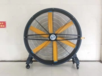 Ventilador Móvil HVLS Grande con Motor PMSM Silencioso