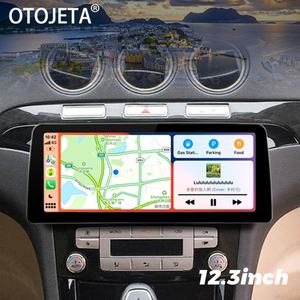 Radio con Pantalla QLED de 12.3 Pulgadas, Reproductor de Video para Auto con Android 13, Estéreo para Ford S Max S-MAX 2007-2015, GPS, Multimedia, Carplay, Unidad Principal - Product Image 1