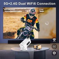 1280 720P complet avec 4K HD bureau Home cinéma projecteur vidéo Android Wifi projecteur Portable intelligent