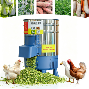 Hachoir à légumes en acier inoxydable 220V pour usage domestique, machine à hacher le poulet, le canard, l'oie, la volaille, le fourrage, le broyeur d'herbe - Product Image 2
