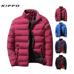 Veste matelassée d'hiver en coton pour le sport cardigan à col vertical pour hommes veste matelassée en coton pour garder la chaleur - Product Image 2