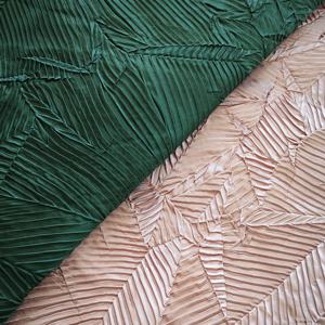 Tissu de soie spécial écrasé de vente directe d'usine pour les sacs à main et les vêtements mondains de dîner de pli - Product Image 3