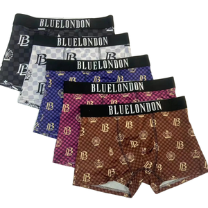 Customizable Plus Size <b>Polyester</b> <b>Boxer</b> Briefs Manufacturer| Mid-Rise Trunks with No-Fly Design for Wholesale Distributors - Product Image 6