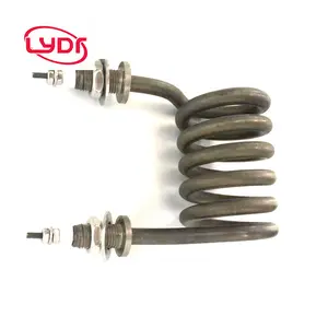 Direct Sales For Water Distiller Flat Heating Element Helical Bourdon Tube Spring Heating Tube