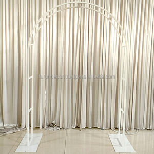 <b>New</b> Arrival High Quality Metal Arch <b>Balloon</b> Backdrop Rack Large Square Wedding Flower Stand for Indoor Party Decorations - Product Image 4