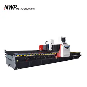 Máquina de ranhuras nwp cnc, máquina de ranhuras nc, alta velocidade, painel composto de alumínio