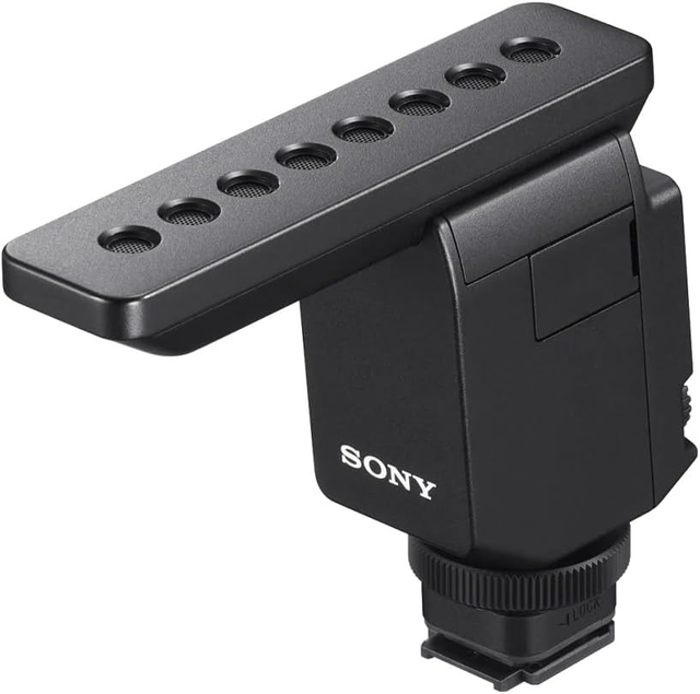 So ny ECM-B1M Compact Shotgun Microphone with Digital Audio Interface,Black