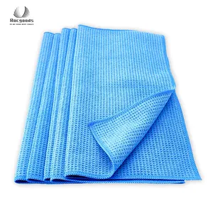 microfibre large wash red towel 400 gsm pack car glass 36 smart cloth for glass car in korea