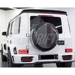 Ala de techo trasera de fibra de carbono seca estilo MSY para Mercedes Benz G Wagon W464 alerón trasero - Product Image 4