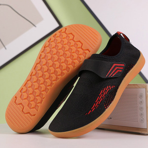 Chaussures de randonnée unisexes Fly Knit à bout rond, semelle extérieure en EVA, respirantes, pour toutes les saisons, marche en plein air, course à pied, fitness, trekking - Product Image 2