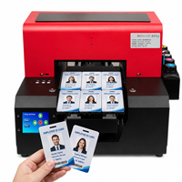Imprimante UV A4 pour cartes PVC, acrylique, bois, verre, métal, plastique, machine d'impression à plat pour petites entreprises