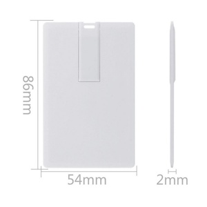 Memoria USB 3.0 de Alta Velocidad con Logotipo Personalizado, Tarjeta de Memoria de Cristal Similar a una Tarjeta de Crédito con USB 2.0 Personalizado - Product Image 3